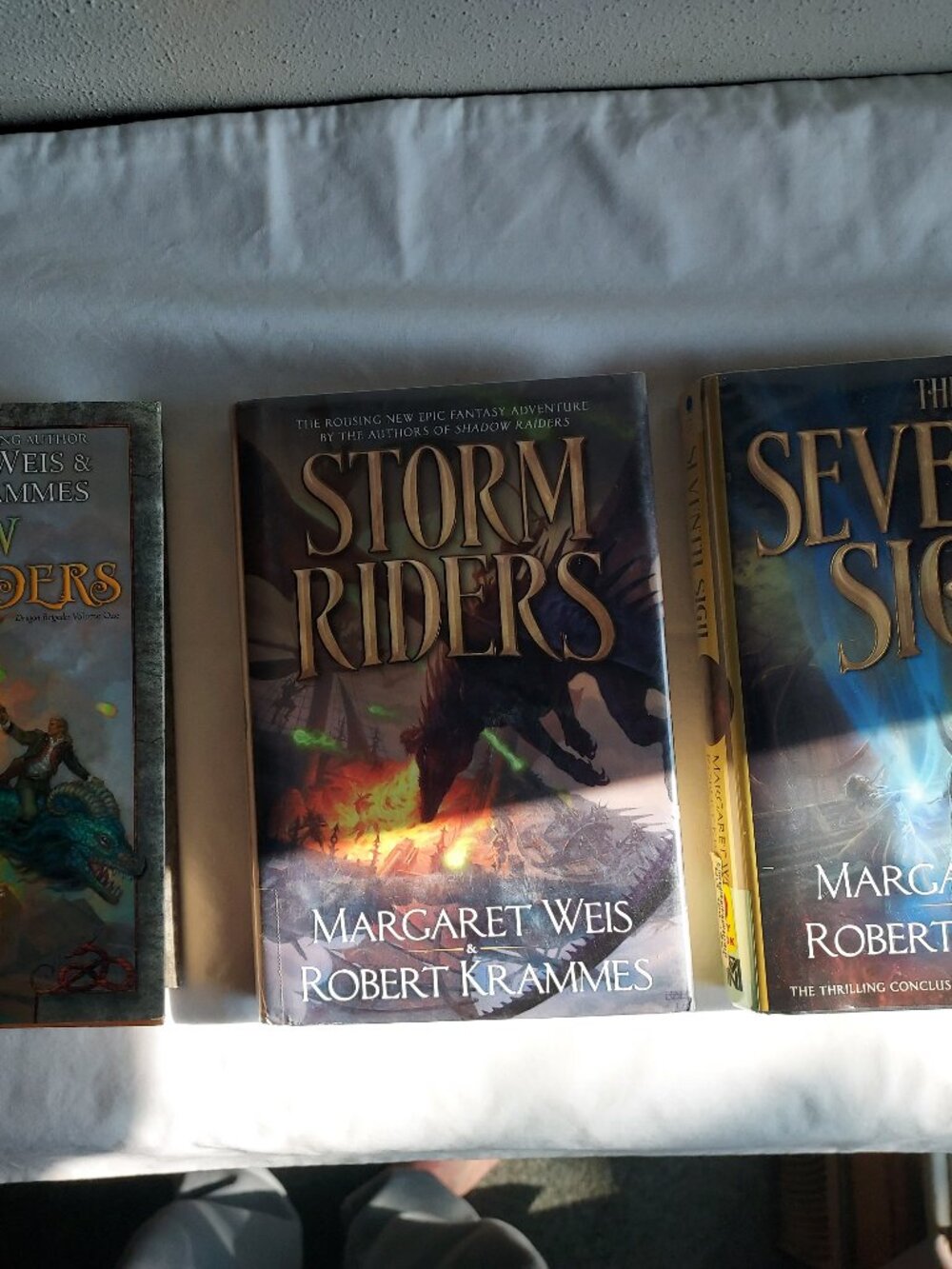 Complete Series - Lot of 3 Dragon Brigade HARDCOVER Margaret Weis Robert Krammes